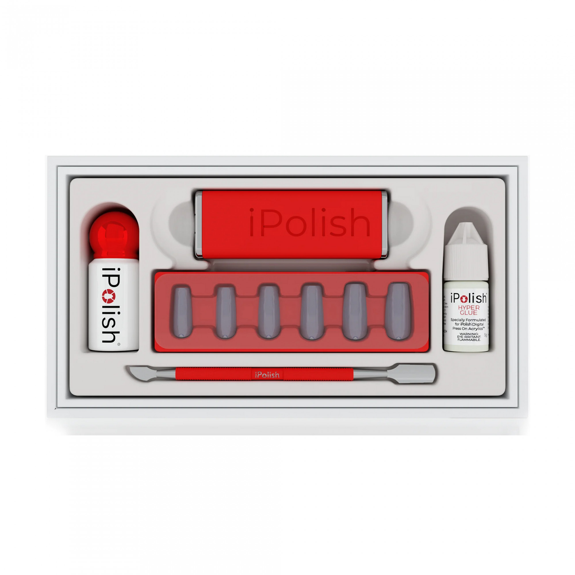Розумні накладні нігті з технологією електронного чорнила iPolish